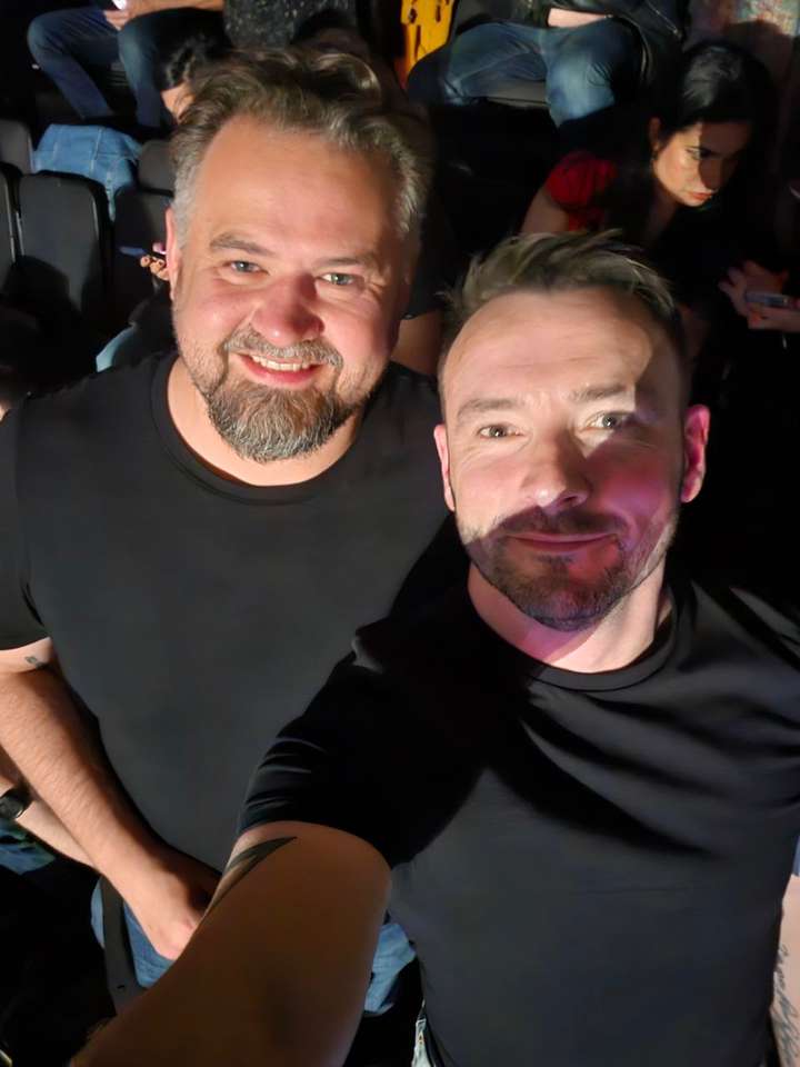 Me and Marc at the Tool gig